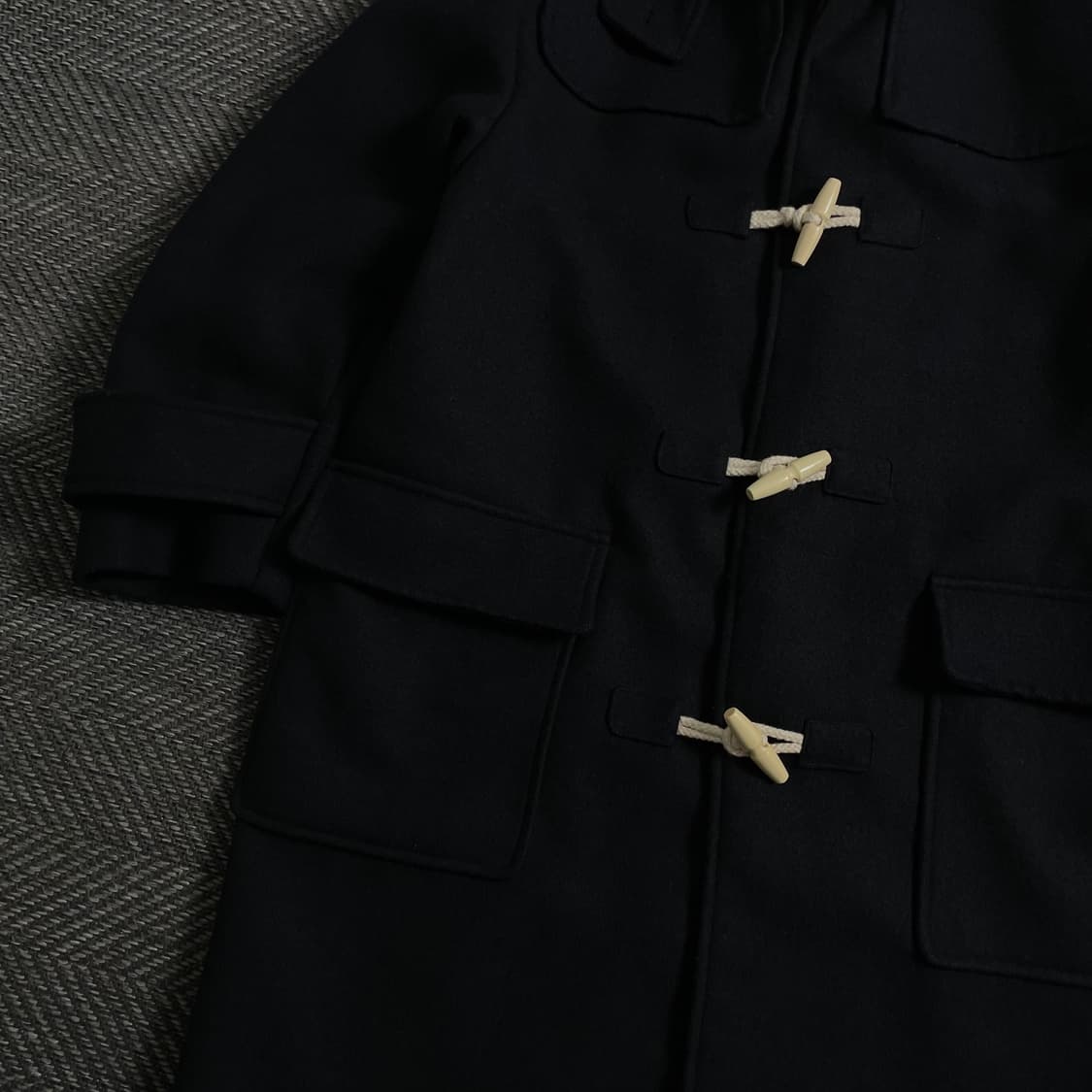 파르티멘토 미니멀 오버핏 더플 후드 롱코트y 4143 상품이미지5