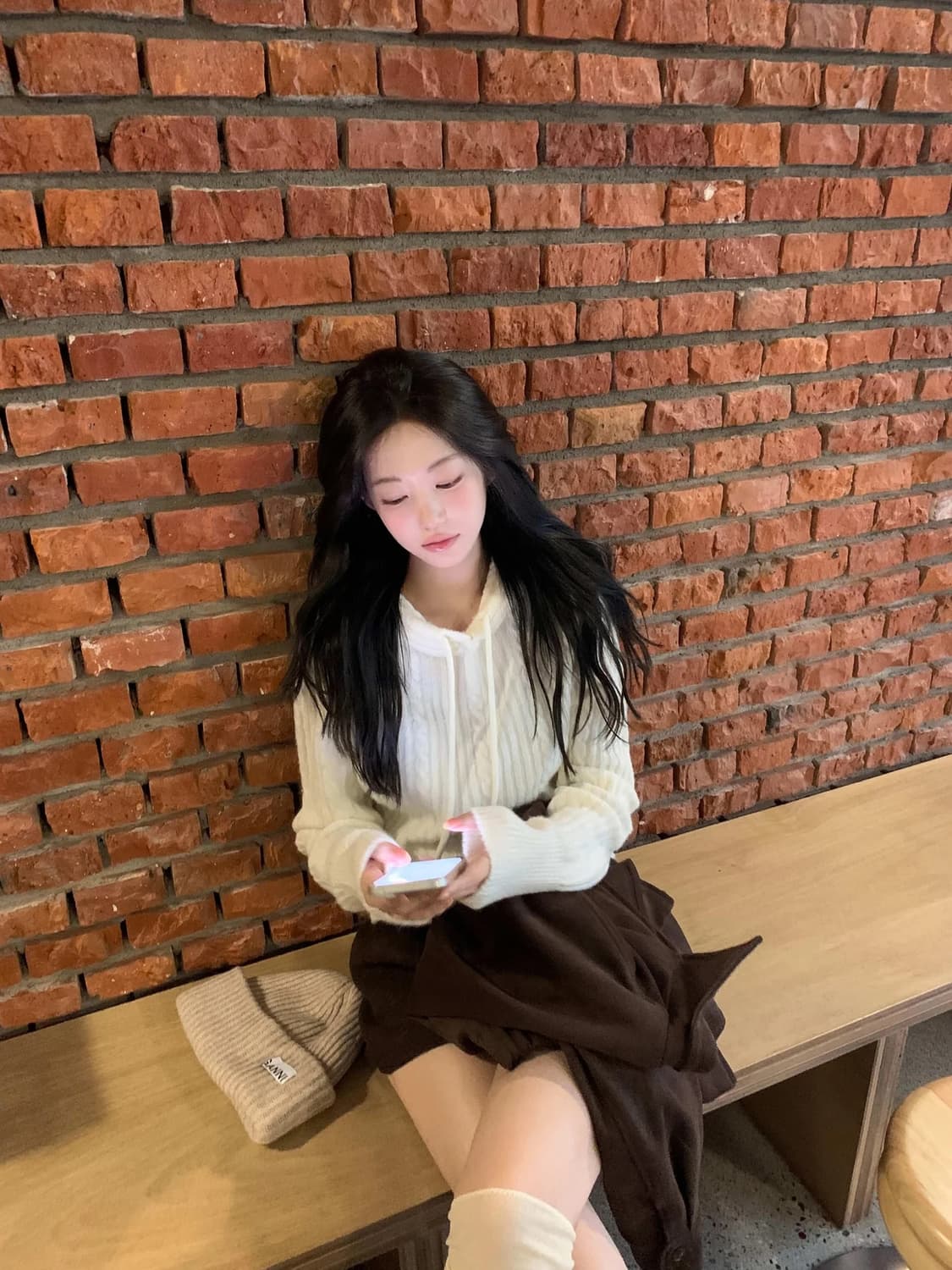 제니오 케이블 니트 원가:73,000 상품이미지8