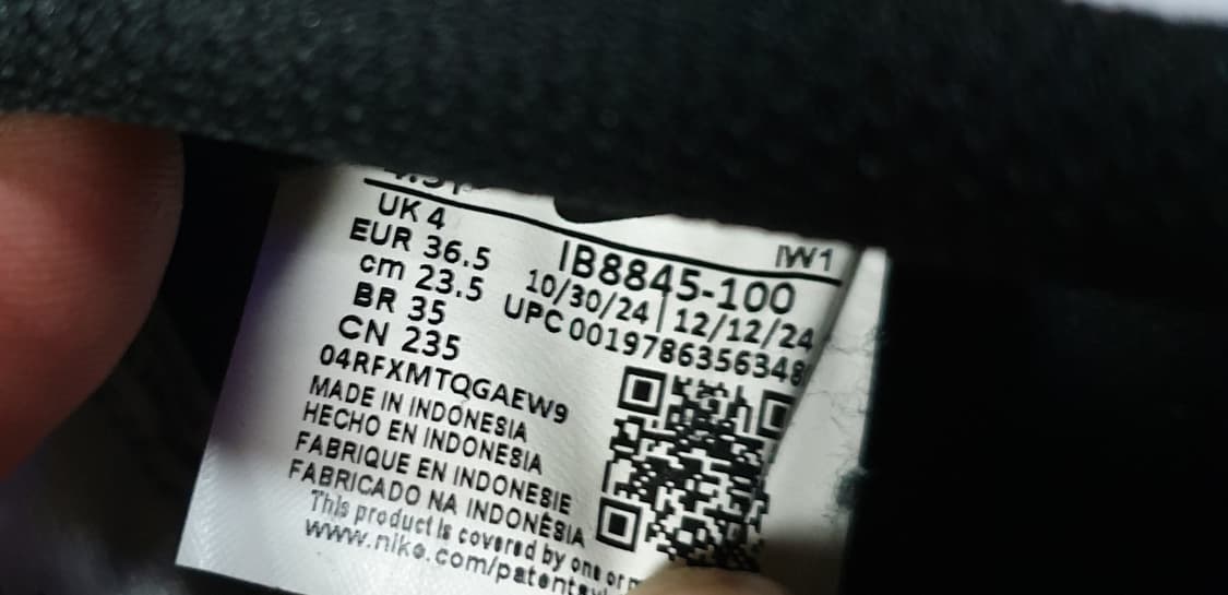 나이키 에어포스1 LV8 화이트블랙 (235) 상품이미지6