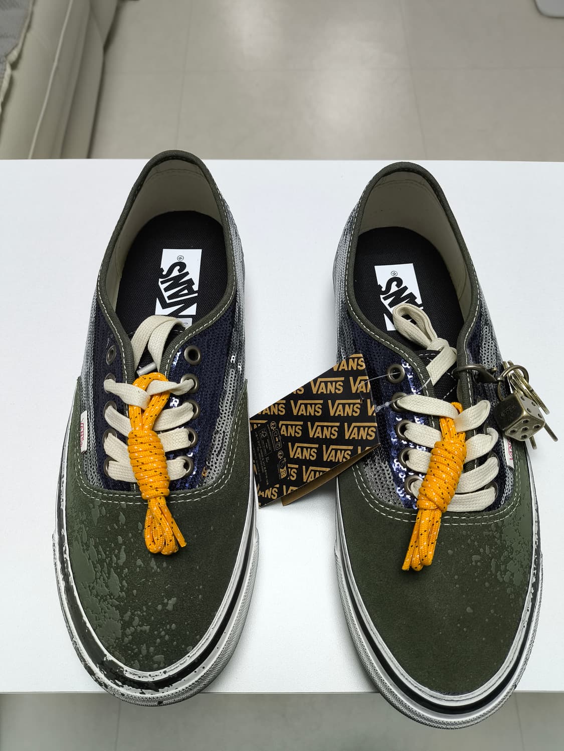 [270] 반스 LX 어센틱44 참스팩 그린 블루 상품이미지1