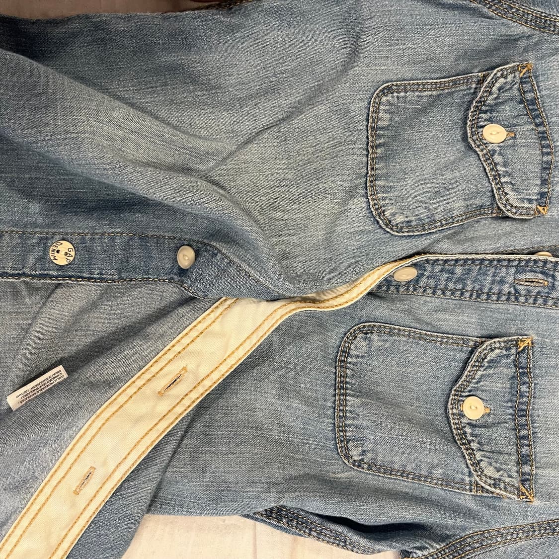 Gap Kids 데님 셔츠 / 청남방 / S 사이즈 상품이미지5