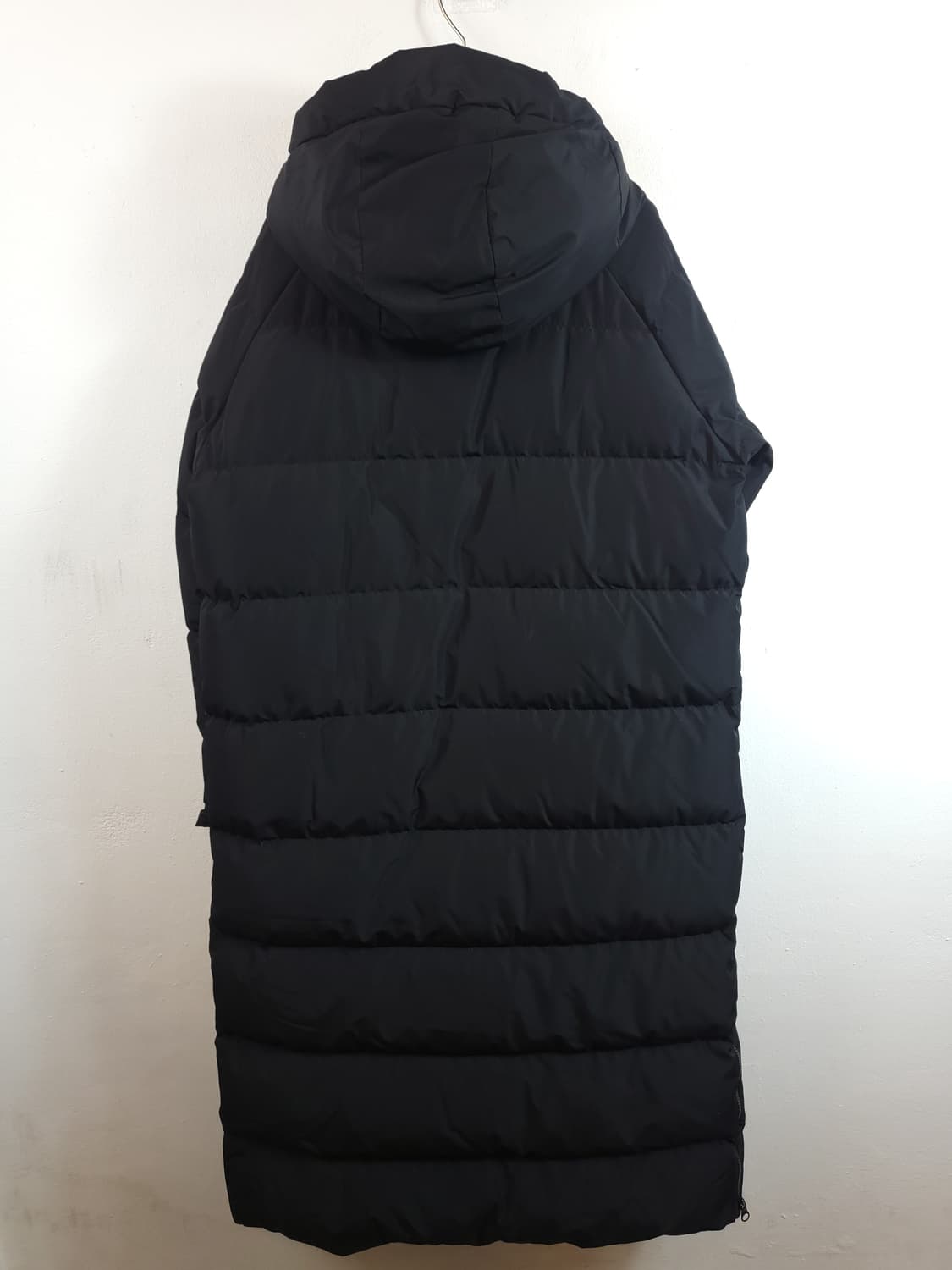 스파오 롱다운패딩 블랙 95 M 상품이미지4