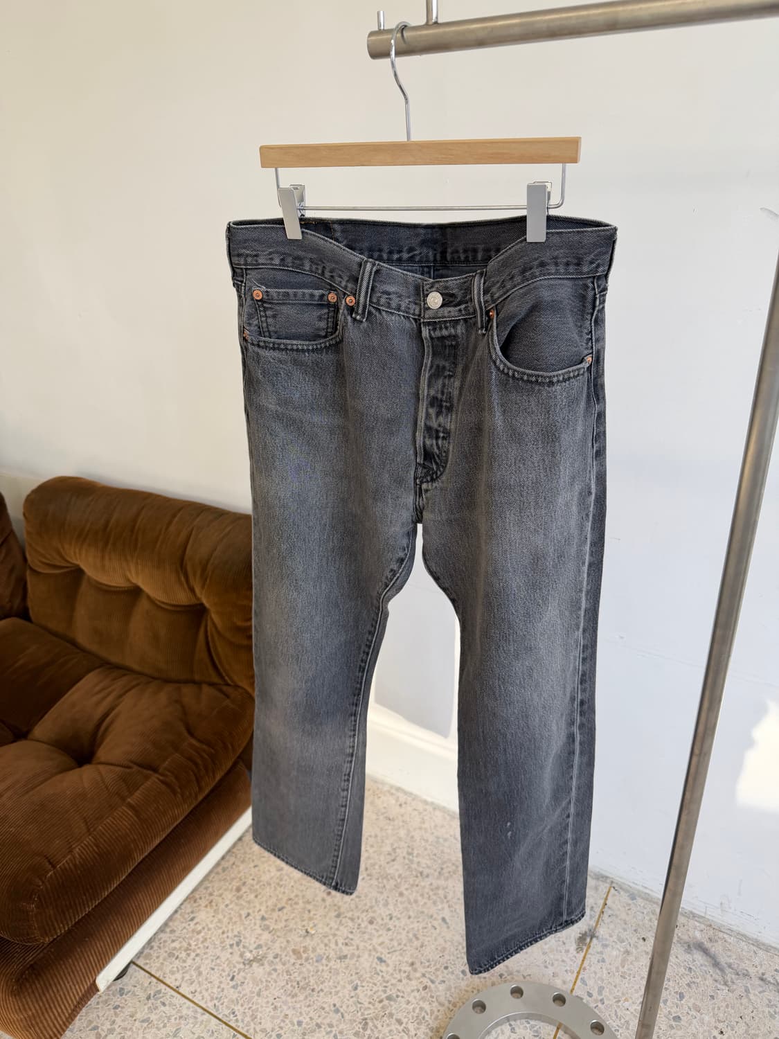 리바이스 501 vtg 데님 상품이미지3