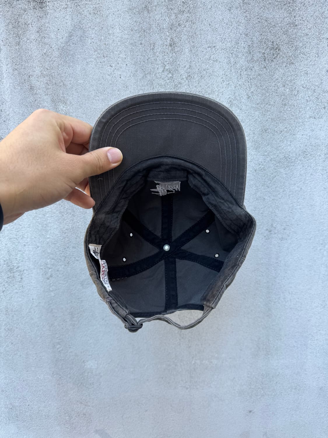 90s 스투시 Double S 로고 볼캡 상품이미지6