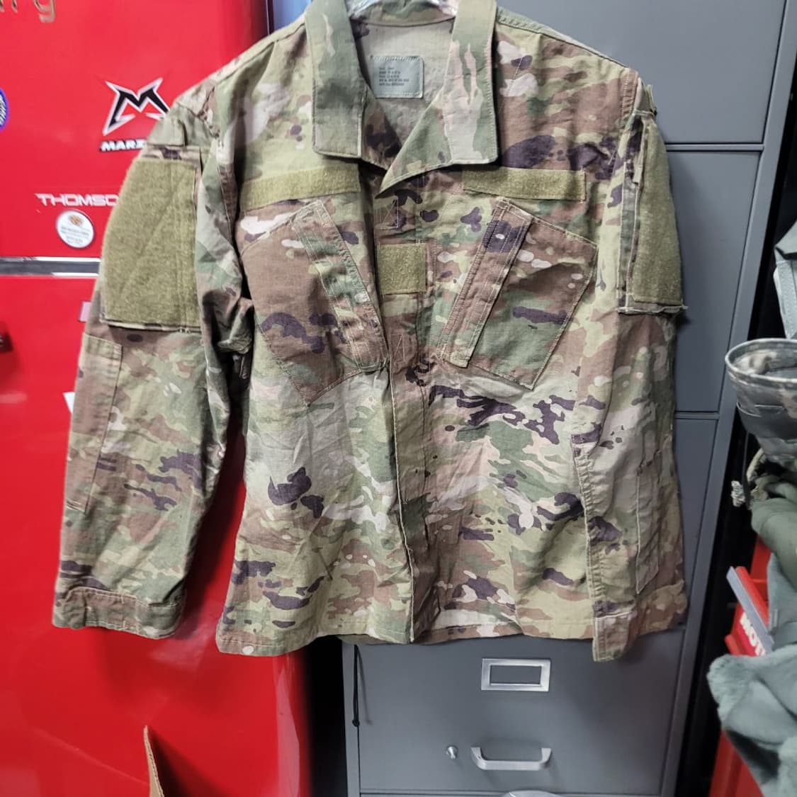 미 멀티캠 노멕스 전투 자켓 상품이미지1