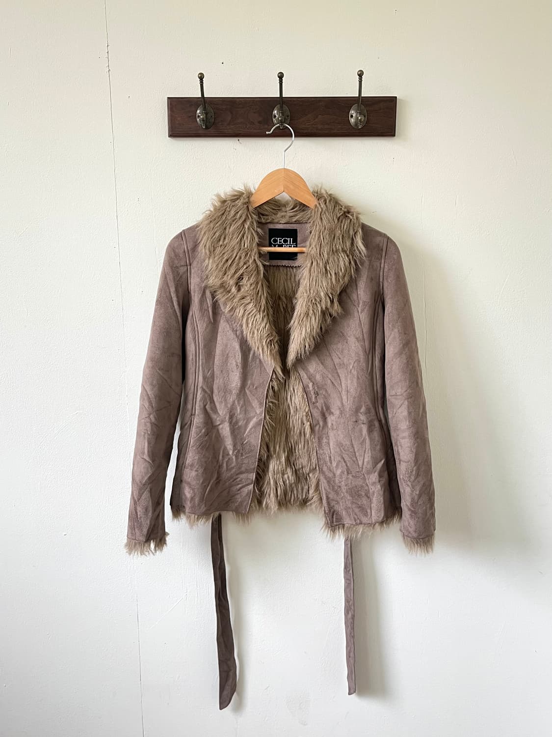 CECIL Mc BEE 코코아 퍼 자켓 상품이미지1