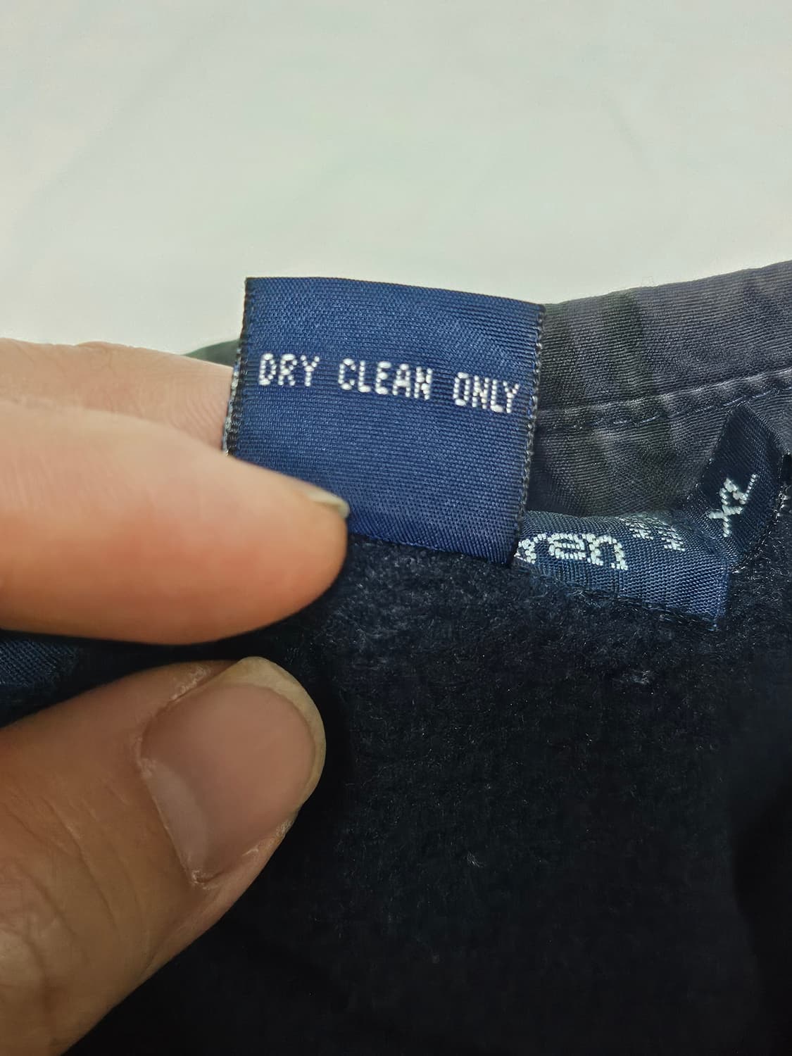 90s 폴로랄프로렌 스포츠 성조기 체크패턴 스윙탑 블루종 자켓 XL 상품이미지6