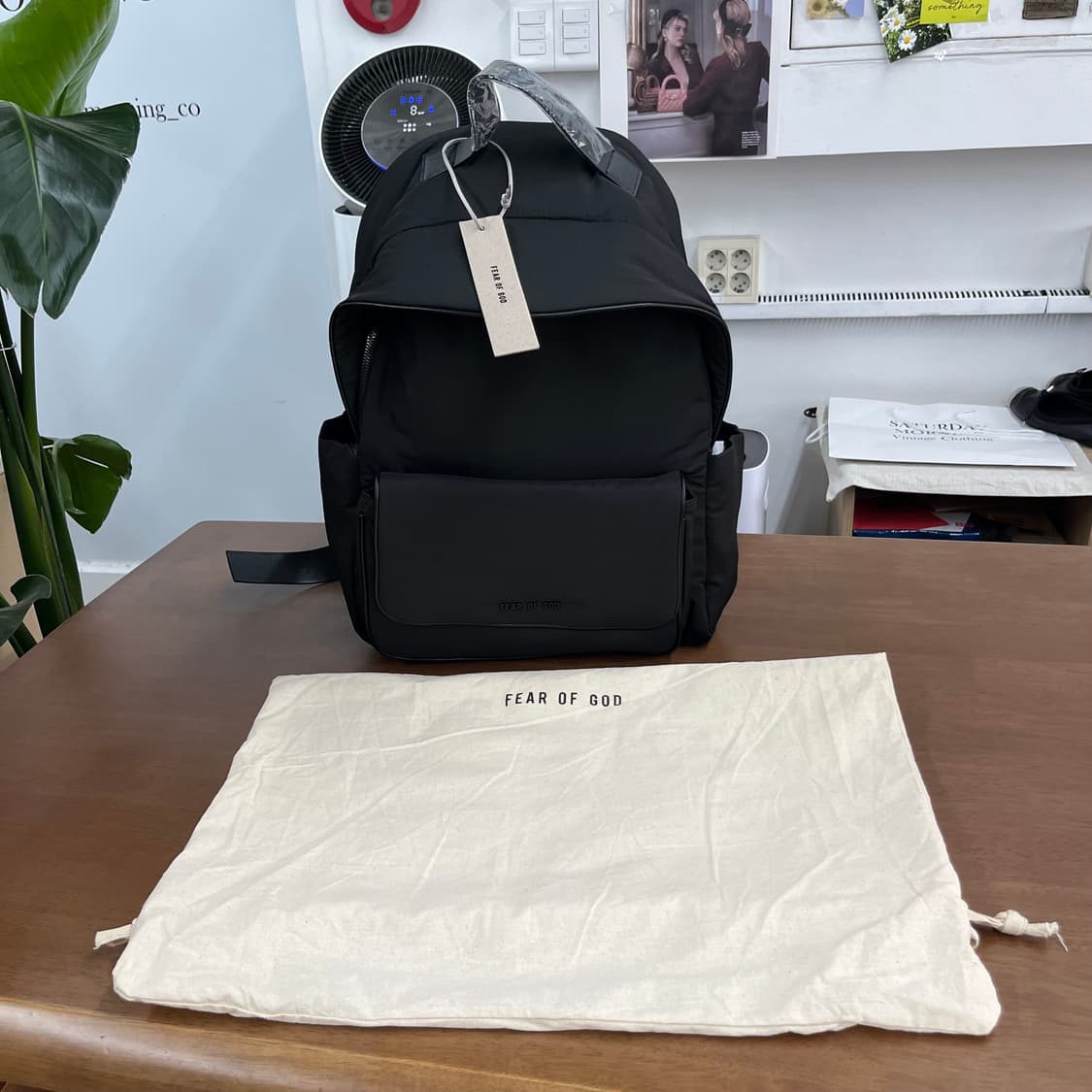 피어오브갓 나일론/레더 백팩 새상품 상품이미지1