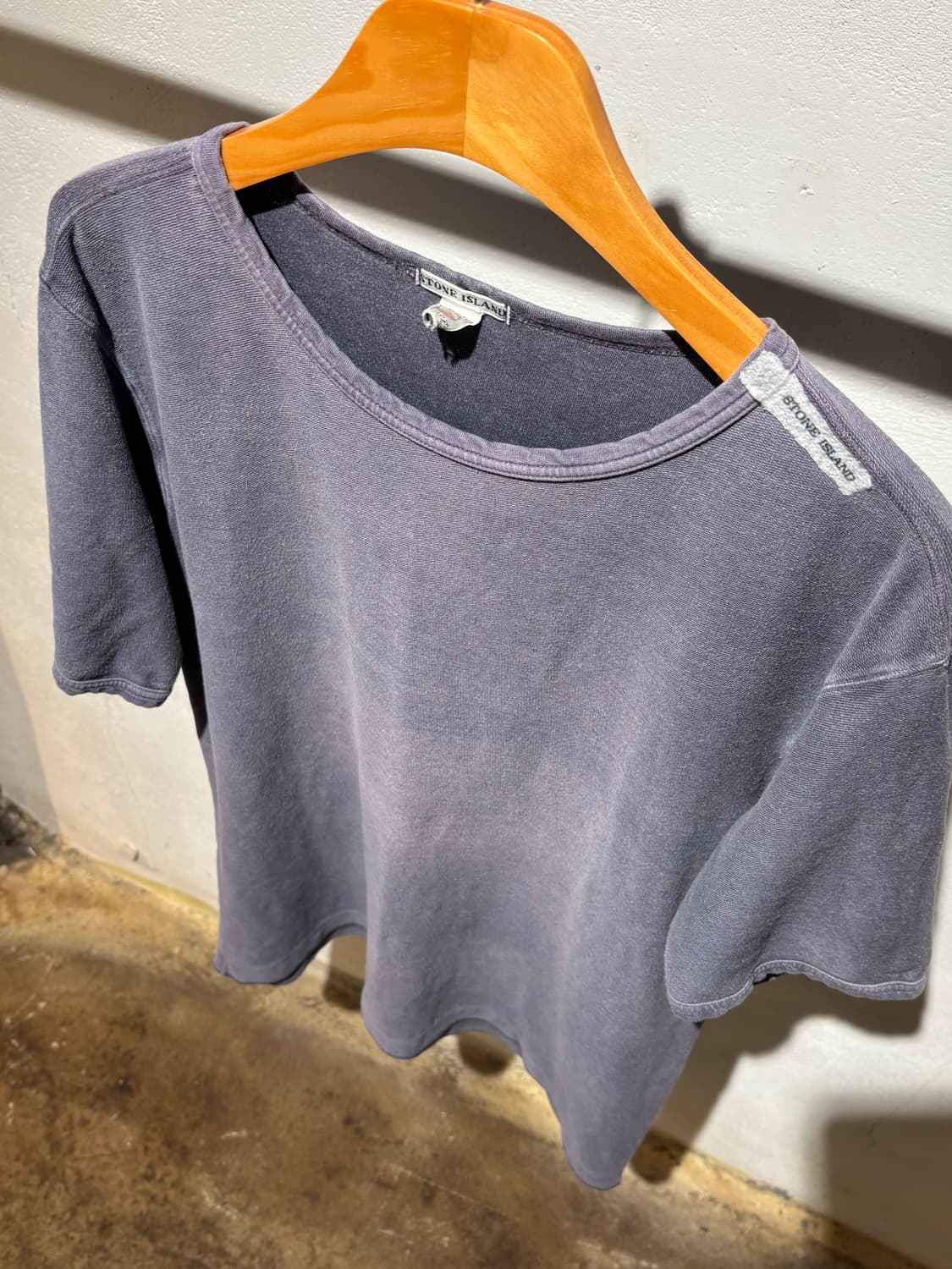 90’s stone island garment dyed tee 상품이미지4
