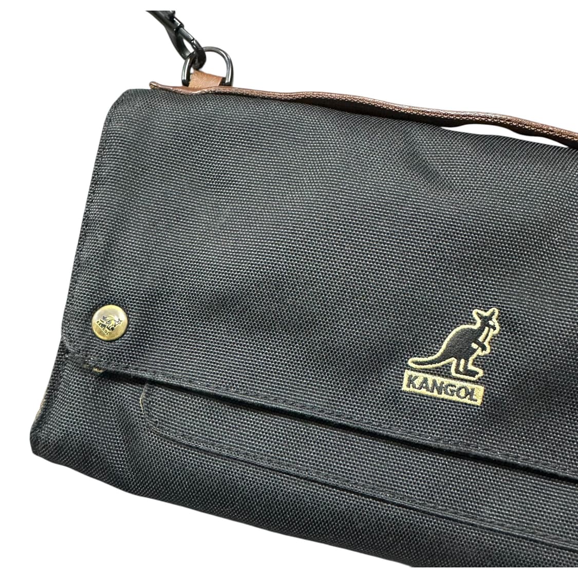 ✨ (바배) 캉골 가죽 패브릭 크로스백  상품이미지4