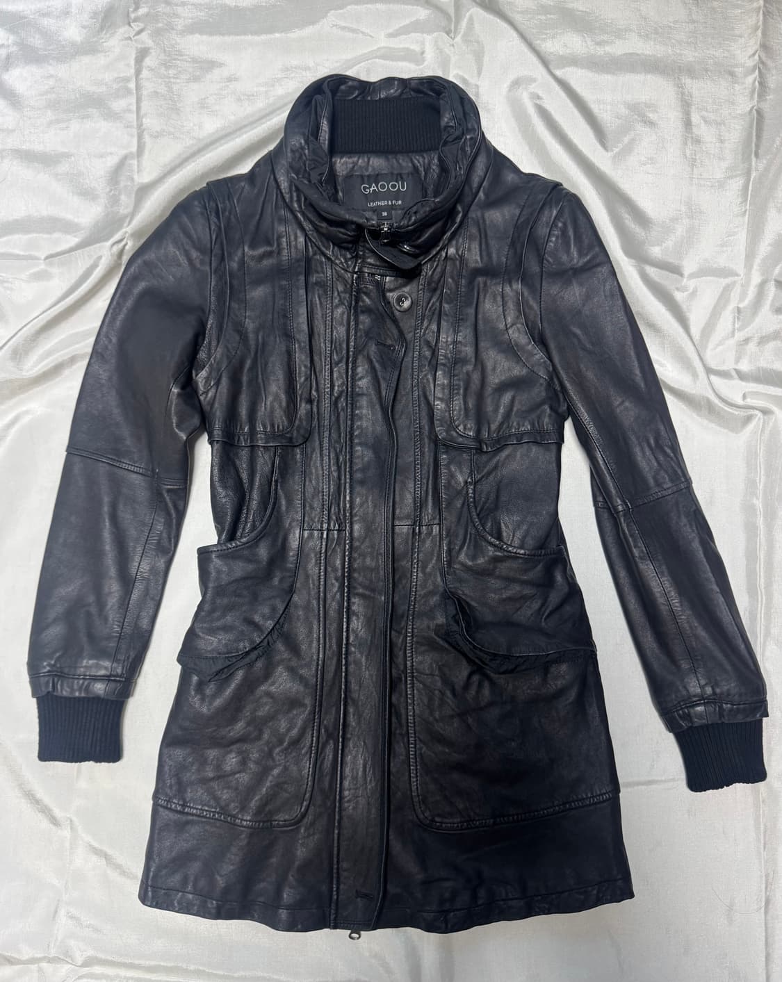 ”GAOOU“ Sheepskin long jacket 상품이미지1