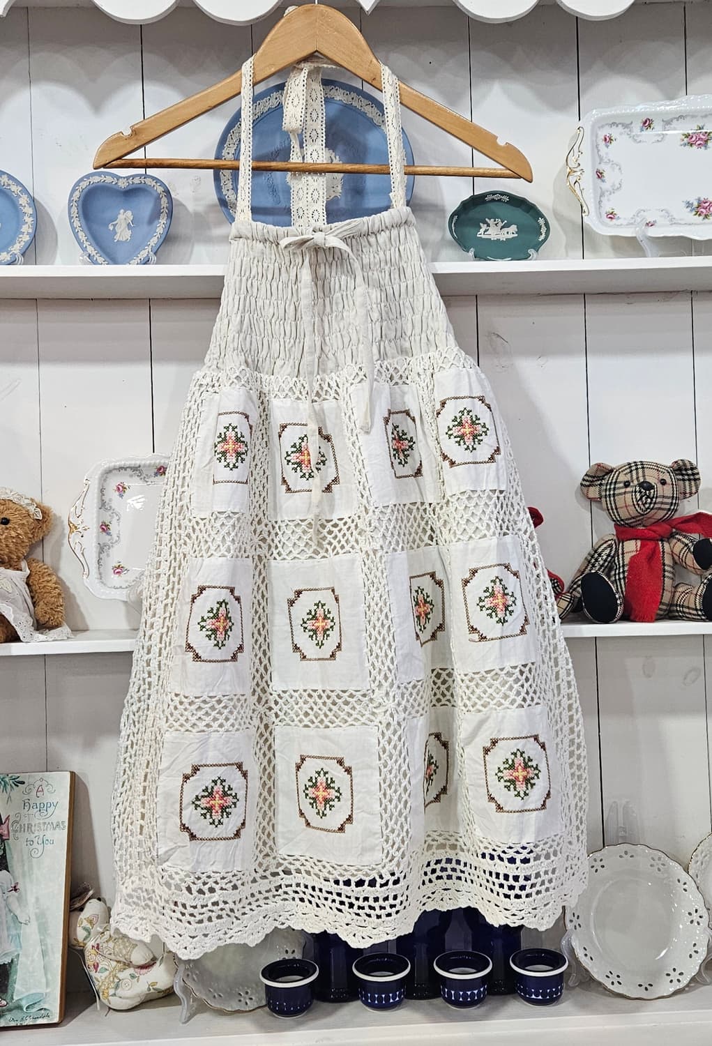빈티지 아일렛 자수 크로쉐원피스 상품이미지7