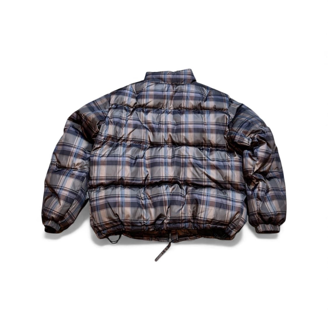 젠틀 커버 타탄 체크 패딩 상품이미지2