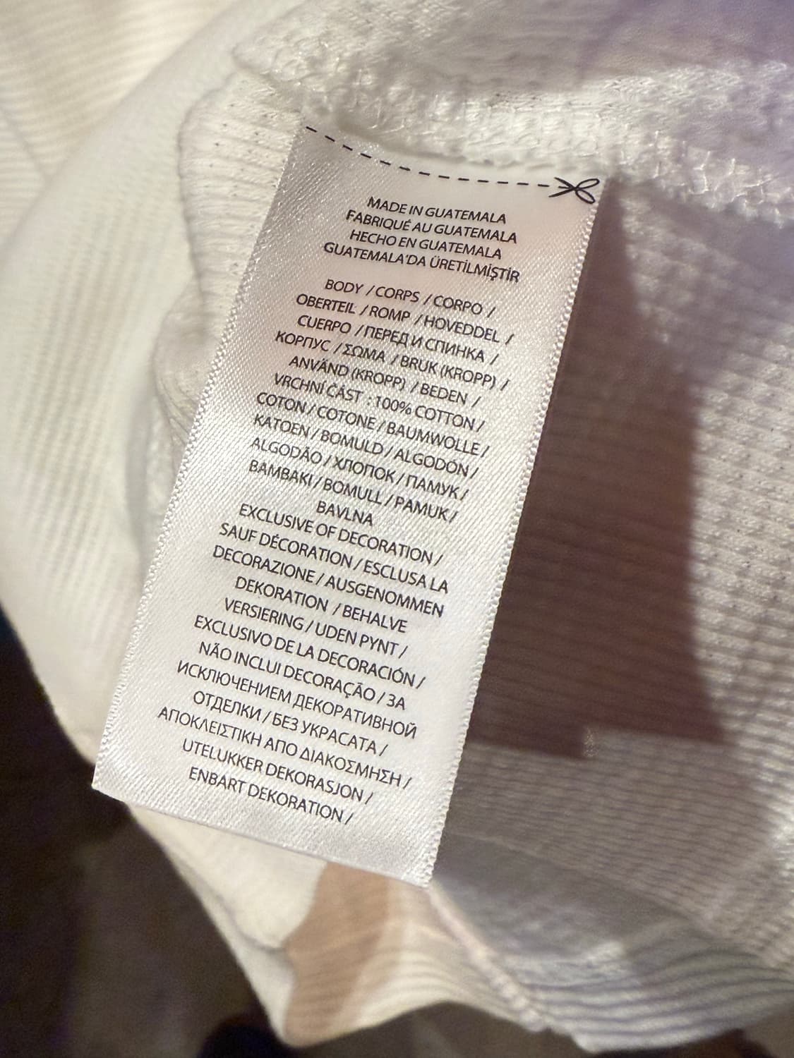 폴로 랄프로렌 화이트 와플 롱슬리브 상품이미지3