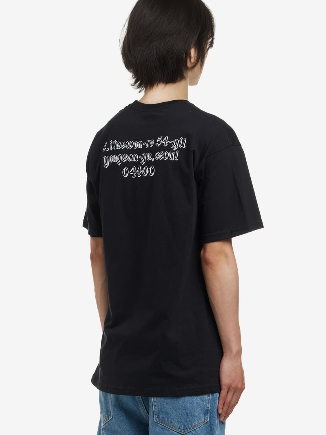 (S) 퍼킹어썸 코리아 스토어 티셔츠 블랙 상품이미지5