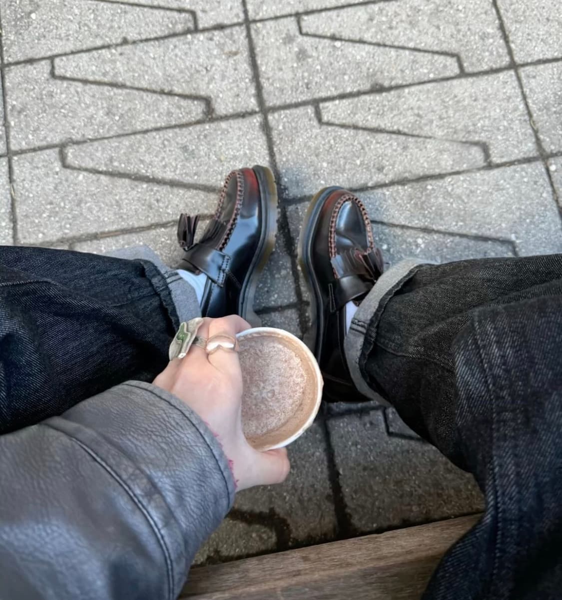 닥터마틴 아드리안 로퍼 체리레드 270,uk8 상품이미지2