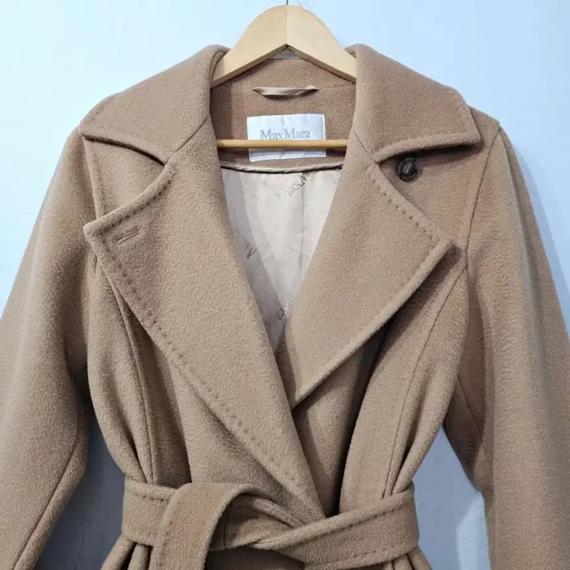 Max Mara 막스마라 카멜 롱 코트 ~66 상품이미지7