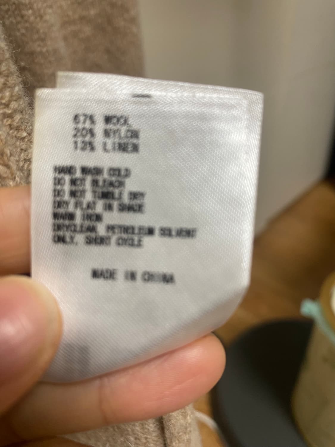 Samansa Mos2 베이지 가디건 Free 상품이미지7