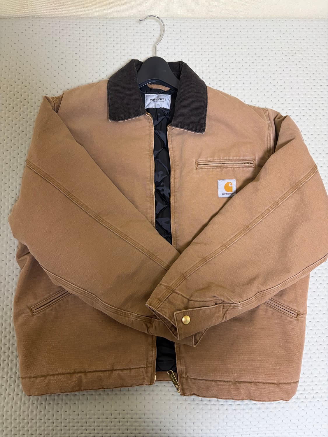 [S] 칼하트 WIP OG 디트로이트 자켓 해밀턴 브라운 토바코 상품이미지1