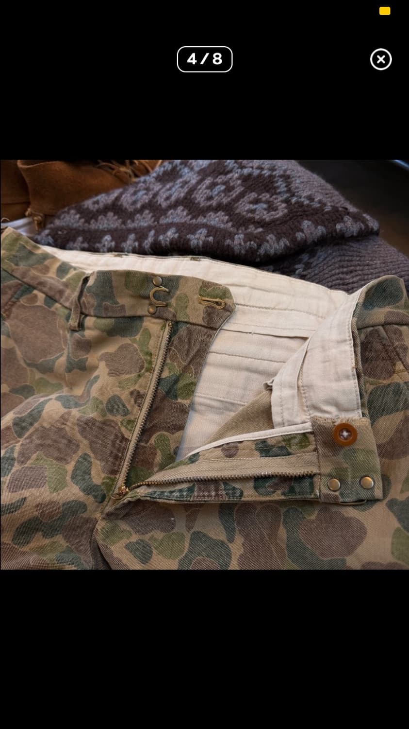 kolor 카모패턴 치노팬츠 상품이미지4