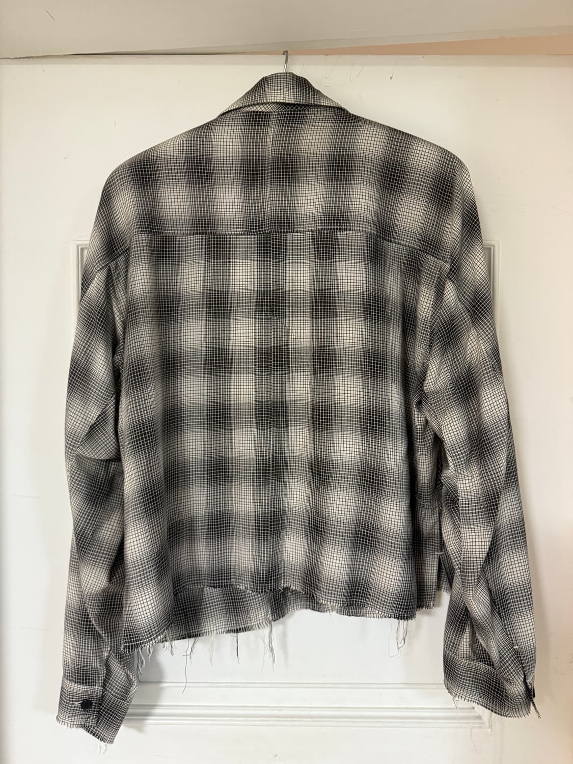 안셀름 ombre check zipup shirt 2 상품이미지4