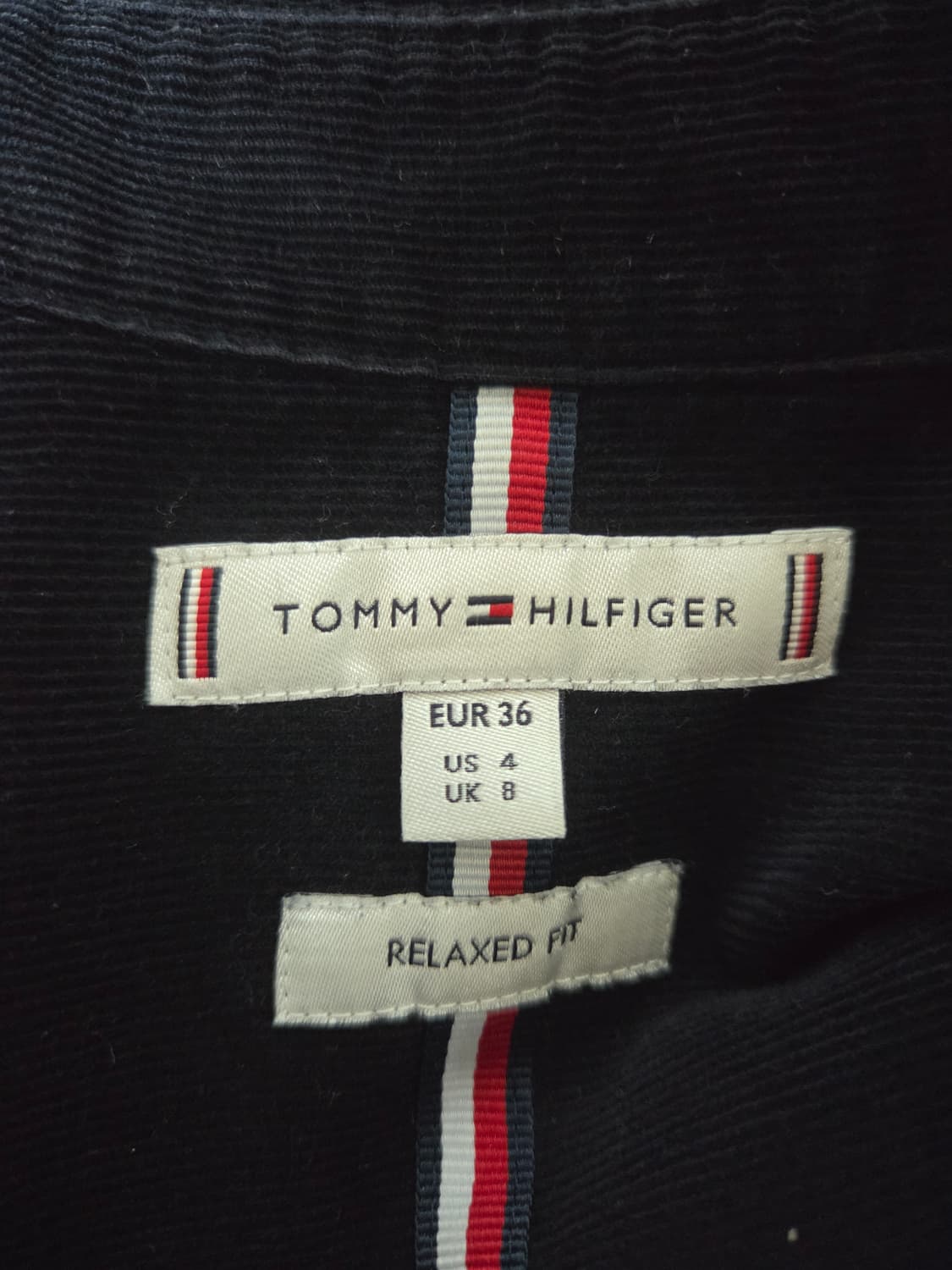 [여성 36] 타미힐피거 코듀로이 셔츠 상품이미지2