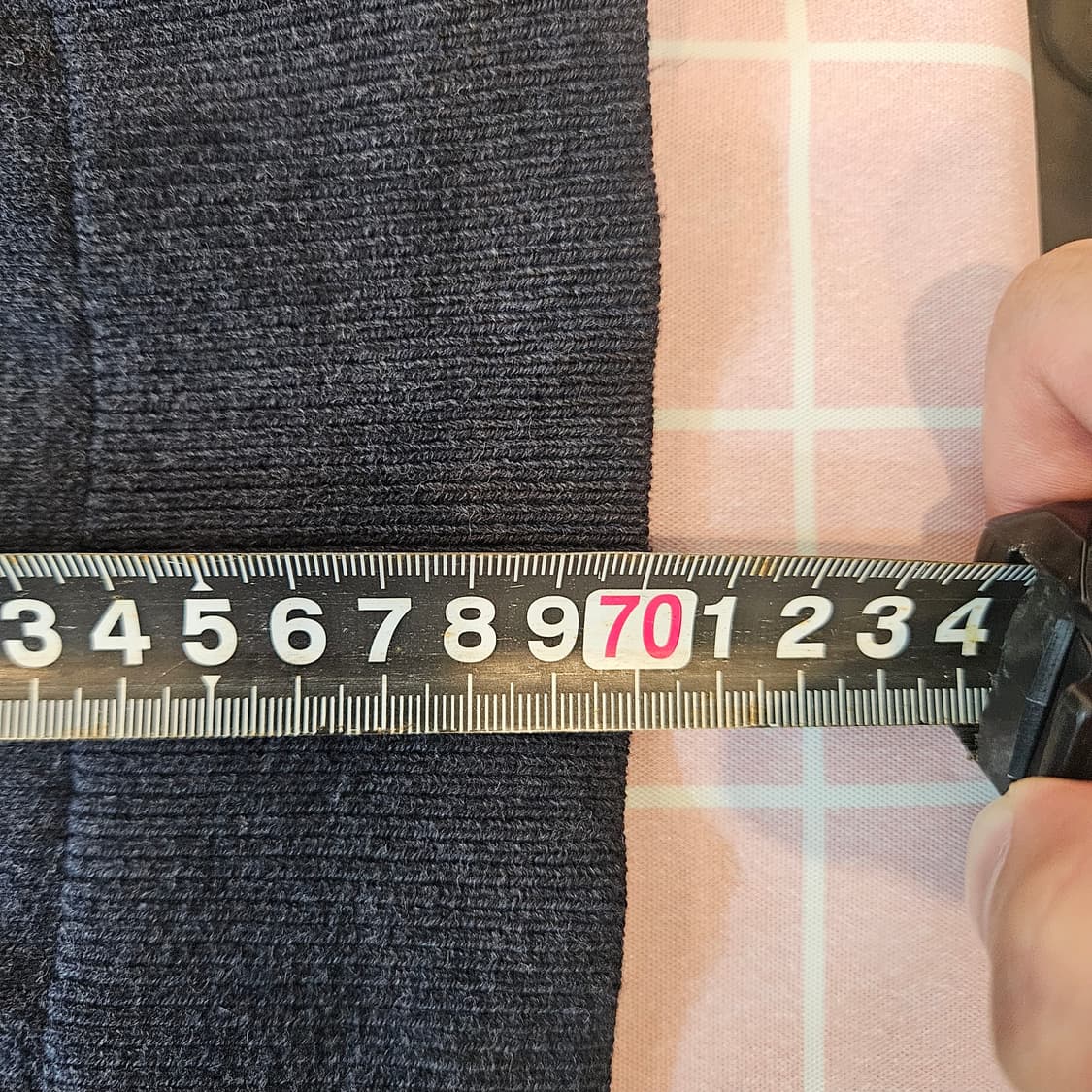 타미힐피거 V넥 캐시미어 니트 네이비 S 실측 100 상품이미지10