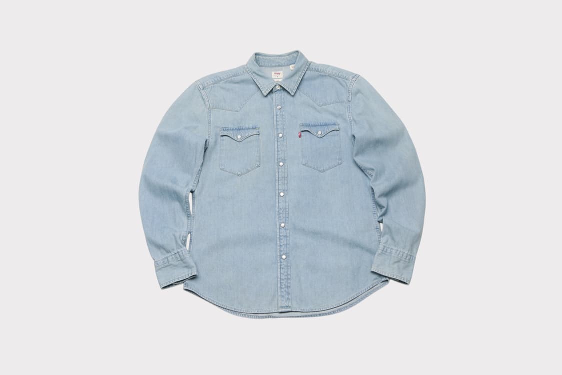 [M] 리바이스 웨스턴 데님셔츠 상품이미지1