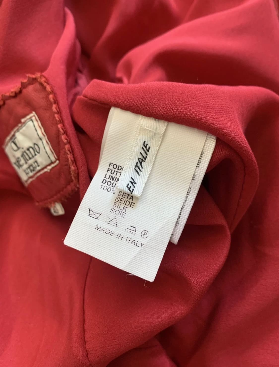 1980‘s 발렌티노 부띠끄 가죽자켓 상품이미지4