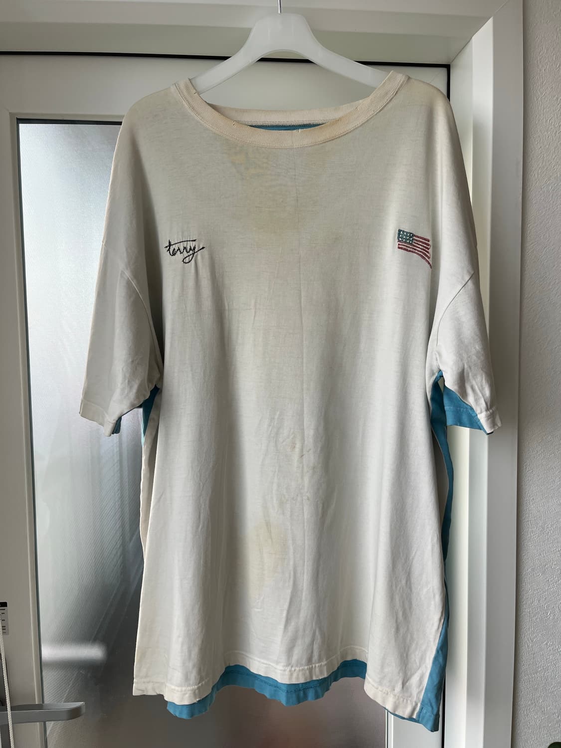 Kapital 캐피탈 투톤 빅 본 프린팅 티셔츠 3사이즈 상품이미지3