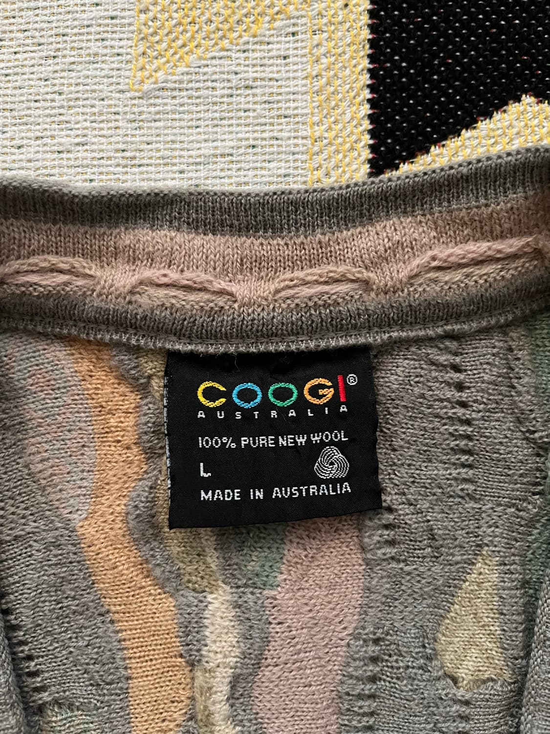 [L] COOGI 쿠지 빈티지 가디건 상품이미지2