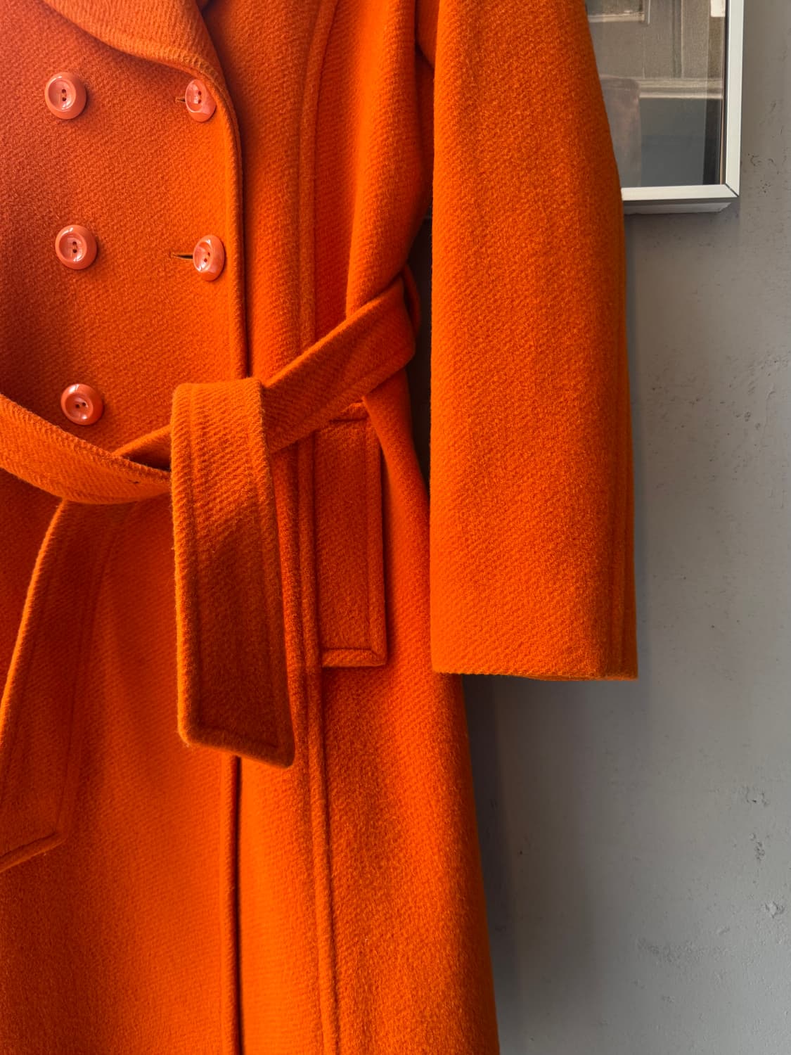 KENZO JUNGLE 80-90s double mohair coat 상품이미지4