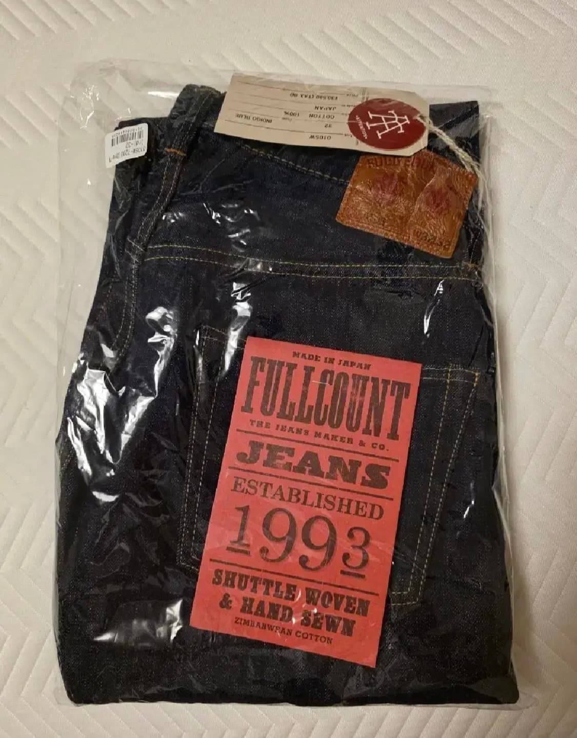 [새상품] 풀카운트 0105w 32사이즈 상품이미지1