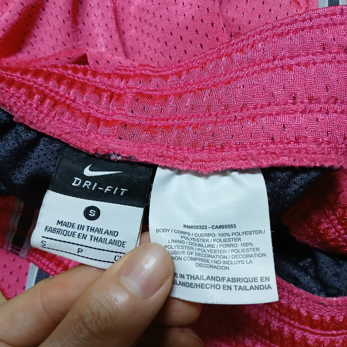 nike 나이키 핑크 분홍 매쉬 반바지 쇼츠 남녀공용 상품이미지6