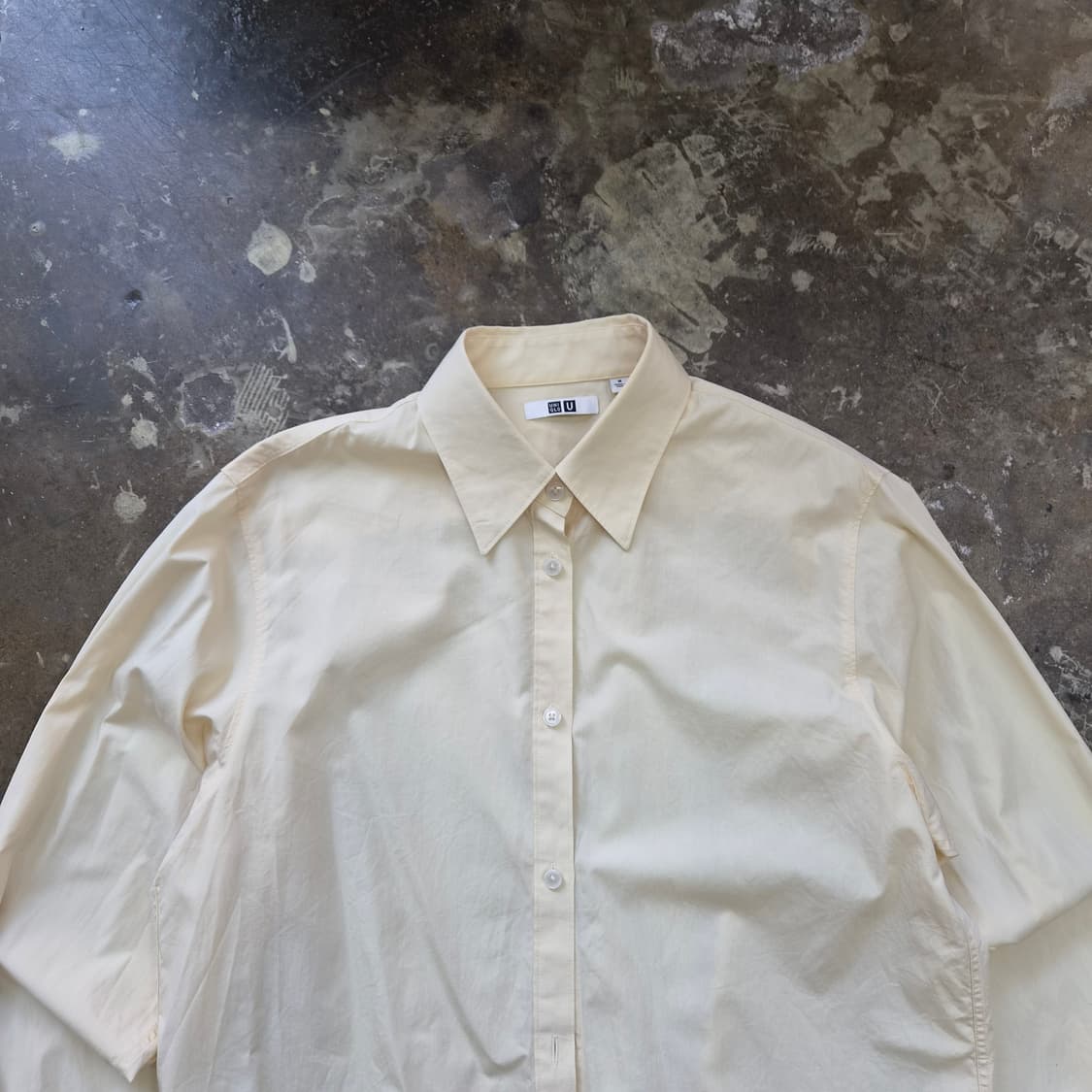 M) 유니클로U 셔츠 르메르 X 유니클로 셔츠 남방 미니멀리즘 상품이미지2