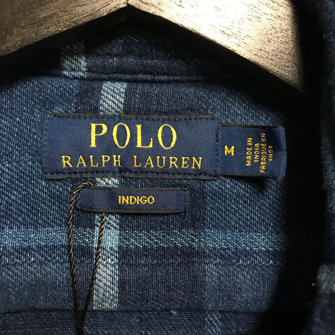 폴로 랄프로렌 집업 인디고 M 상품이미지4