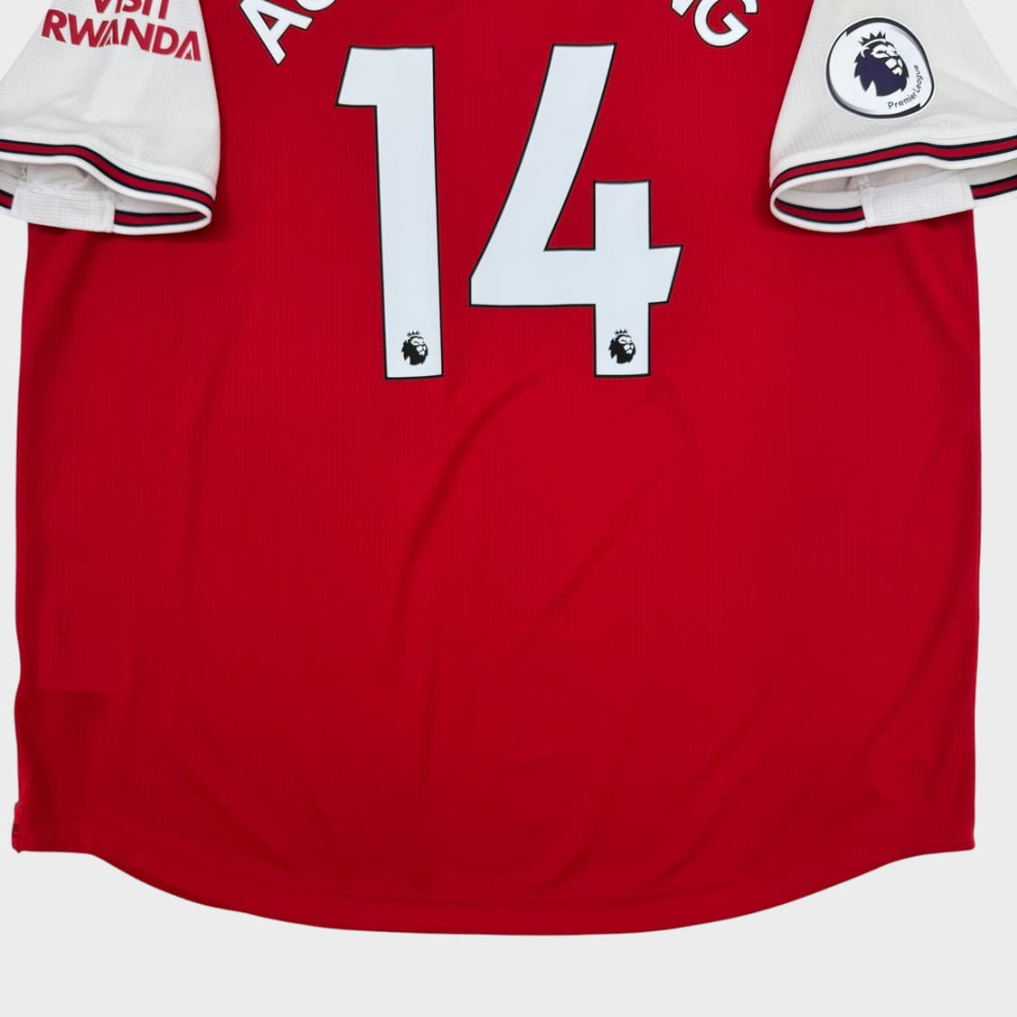 19-20 아스날 홈 어센틱 No.14 피에르 에메릭 오바메양 상품이미지8