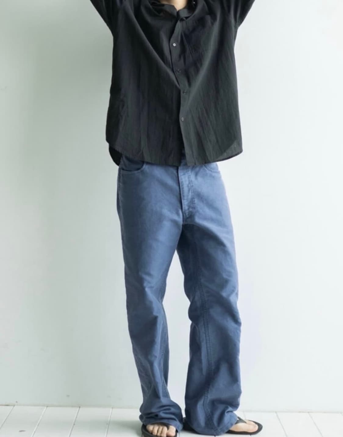 [m]파세르 몰스킨 프렌치팬츠 상품이미지1