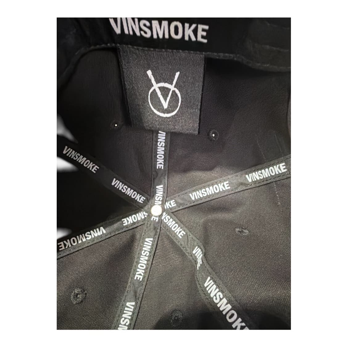 빈스모크 블랙 볼캡 상품이미지3