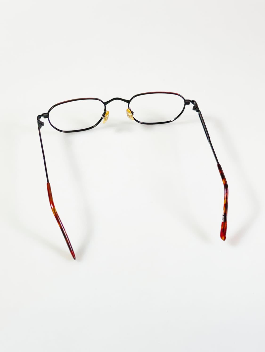 90s PLUS ZOOM 슬림 스퀘어 그라데이션 메탈 빈티지 안경 상품이미지5