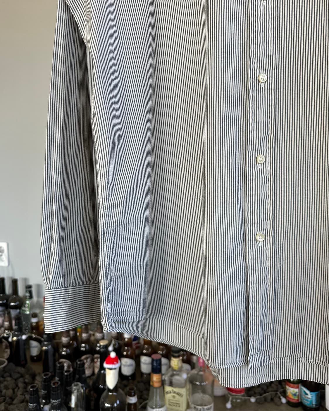 [XL]폴로 랄프로렌 클래식핏 스트라이프 시어서커 셔츠 상품이미지5