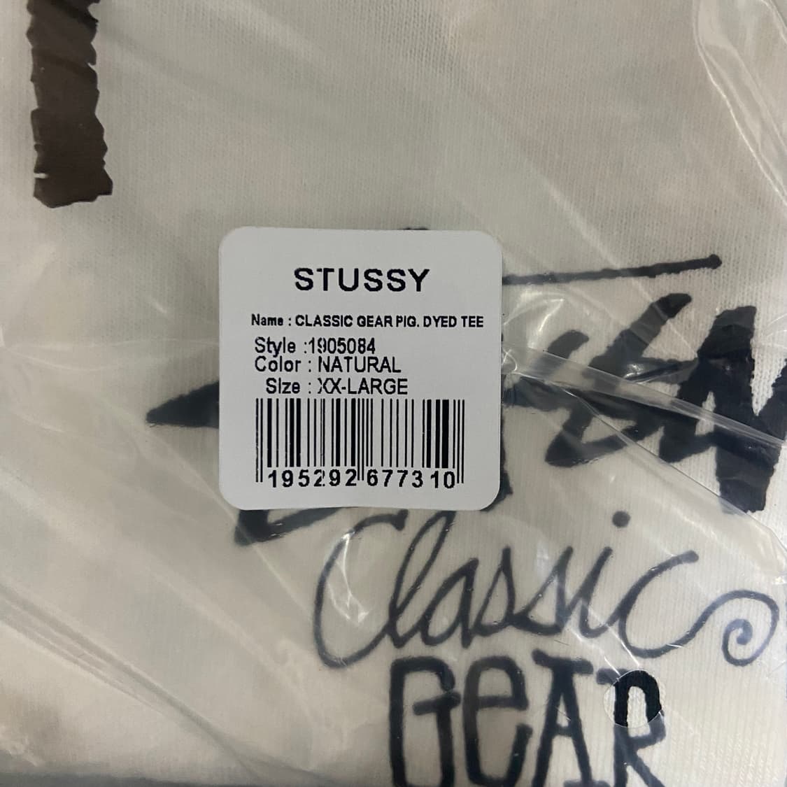 스투씨 반팔티 (Classic Gear Tee Pigment Dyed) 상품이미지6