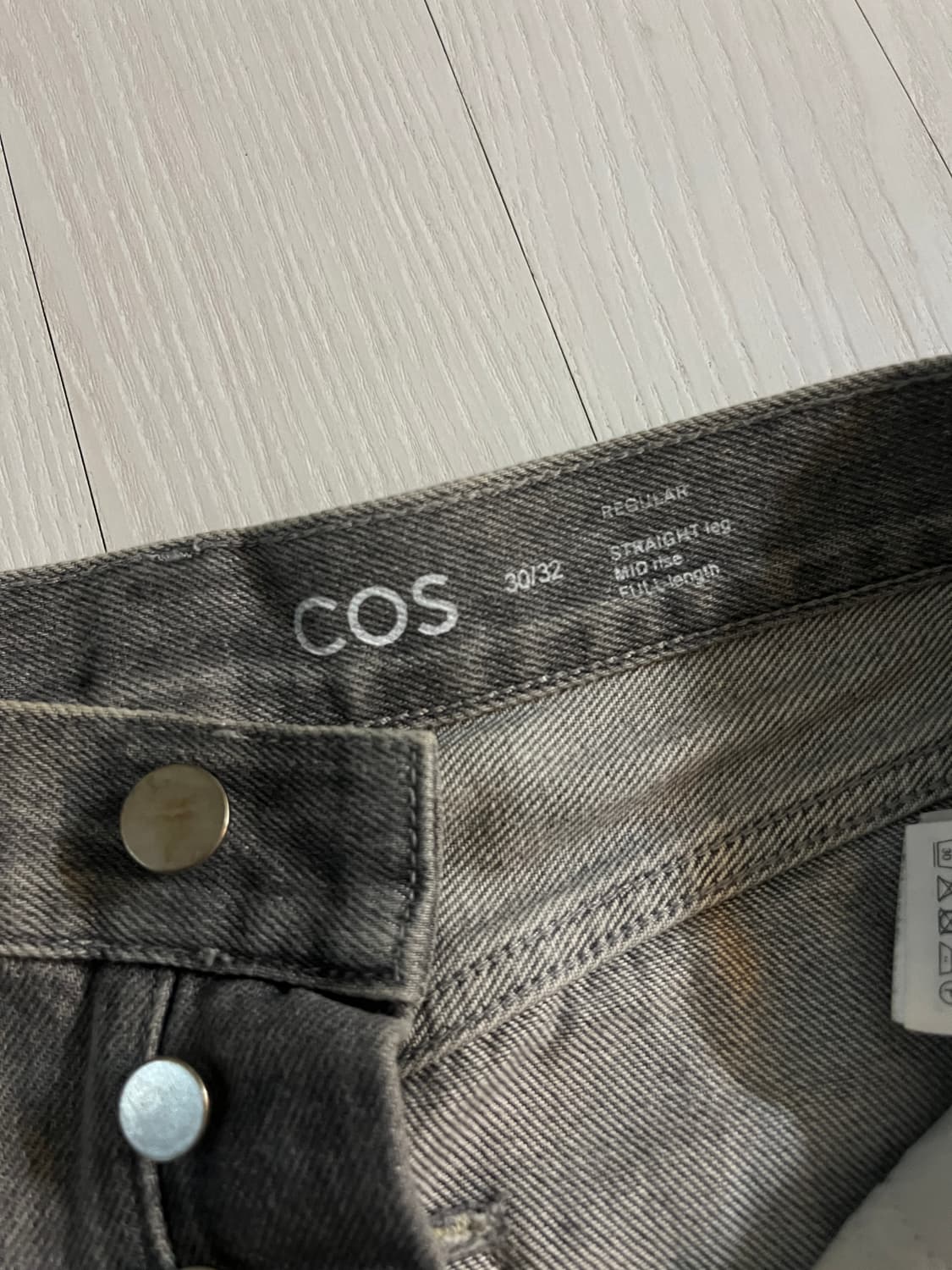 Cos 스트레이트 그레이진 30/32 상품이미지2