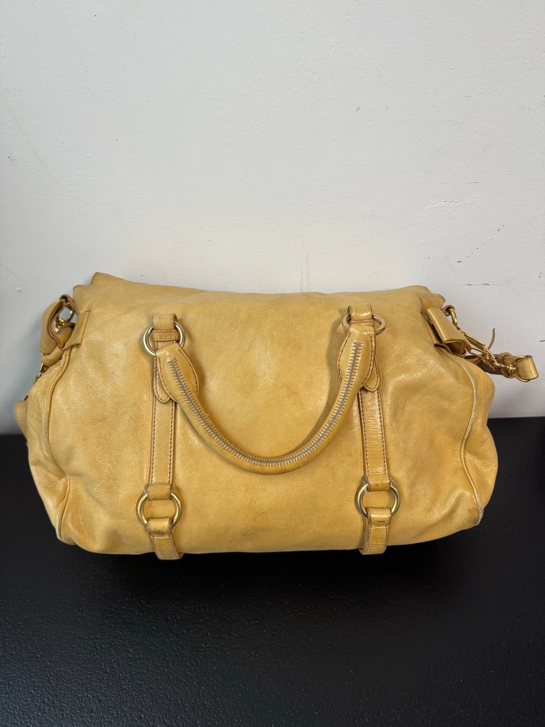 미우미우 비텔로 럭스 사첼 2way백(정품) 상품이미지5