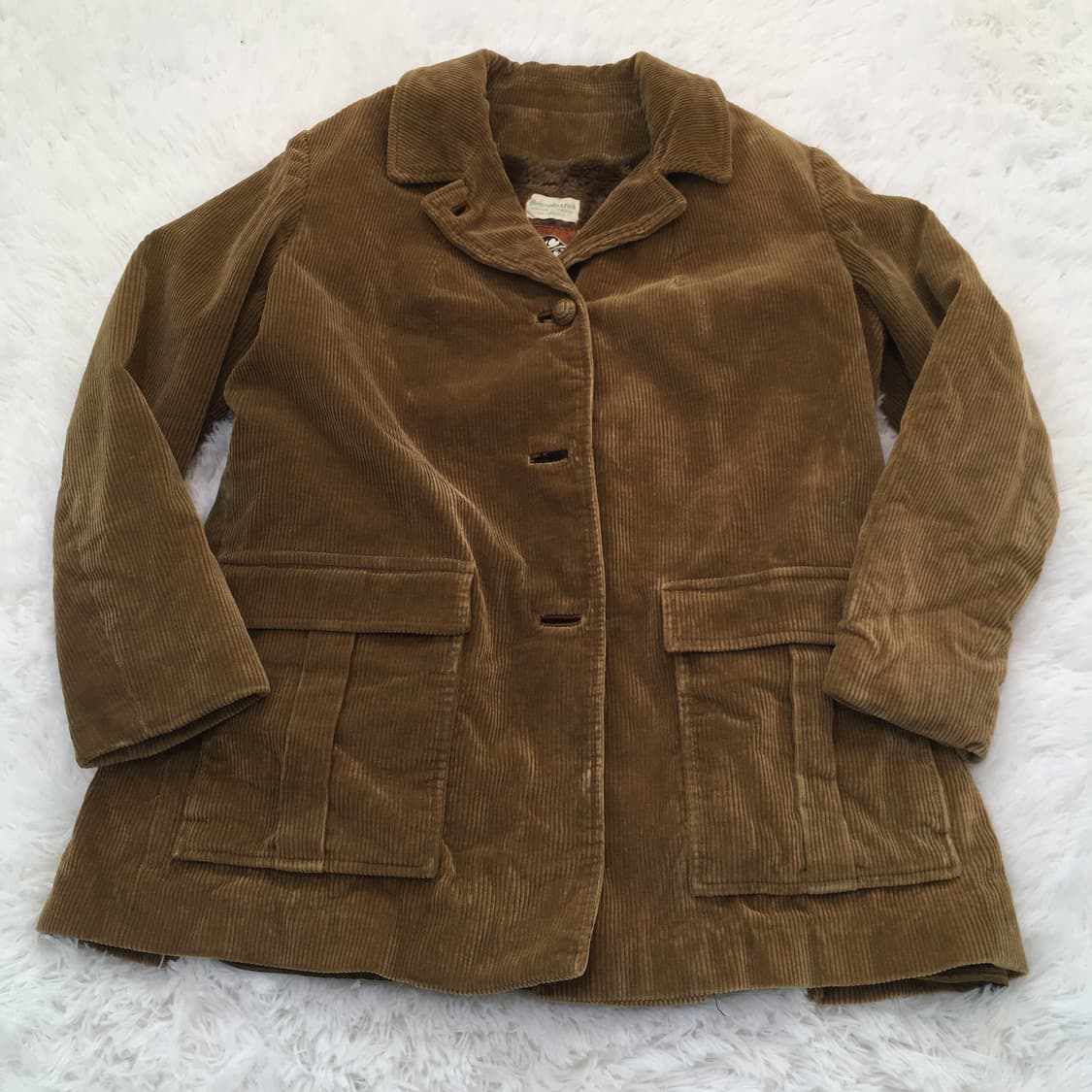 빈티지 아베크롬비 골덴 야상 점퍼  y2k 스트릿 갸루 펑키 일본빈티지 상품이미지1