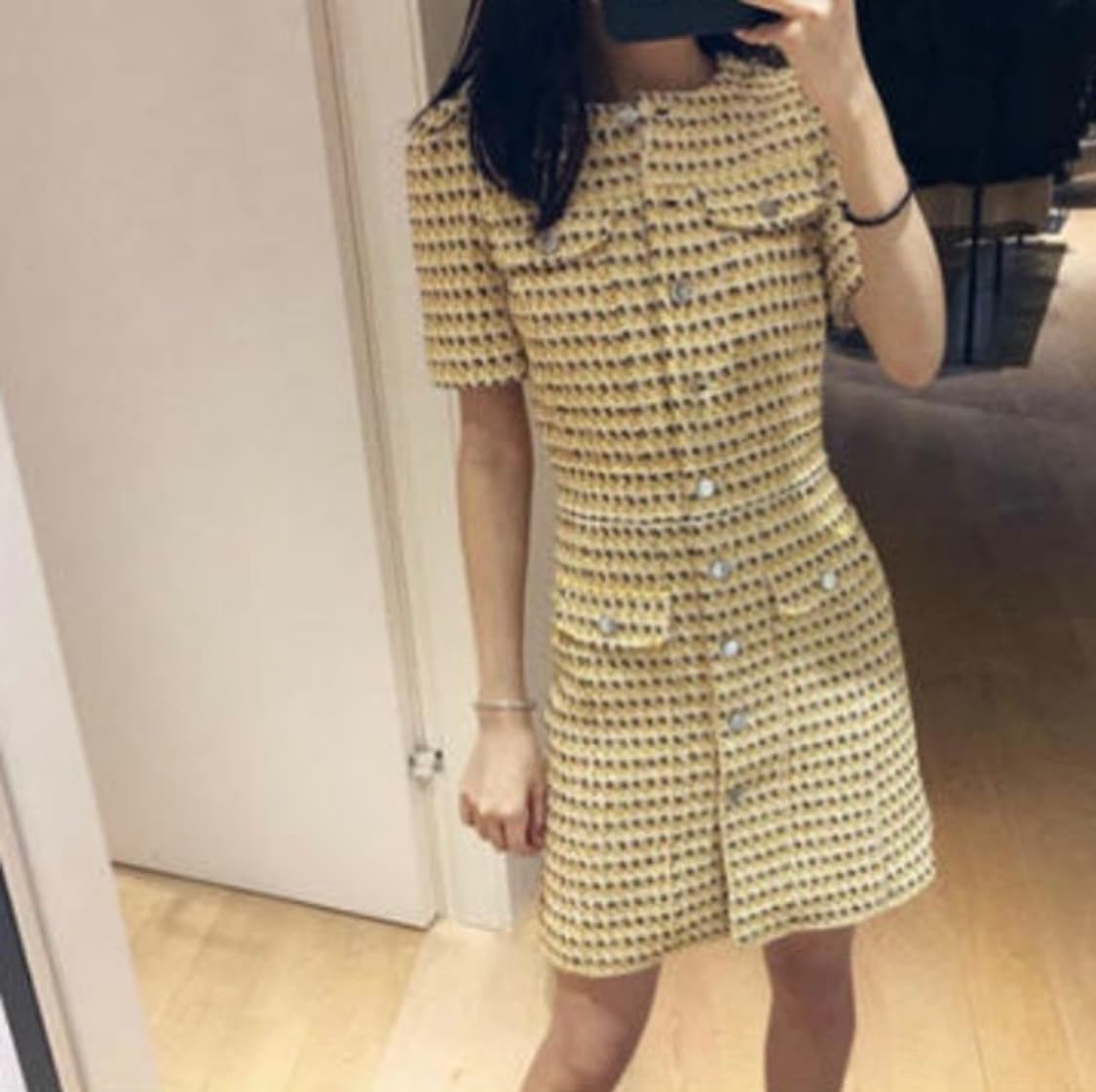 마쥬 트위드 원피스 34사이즈 상품이미지7