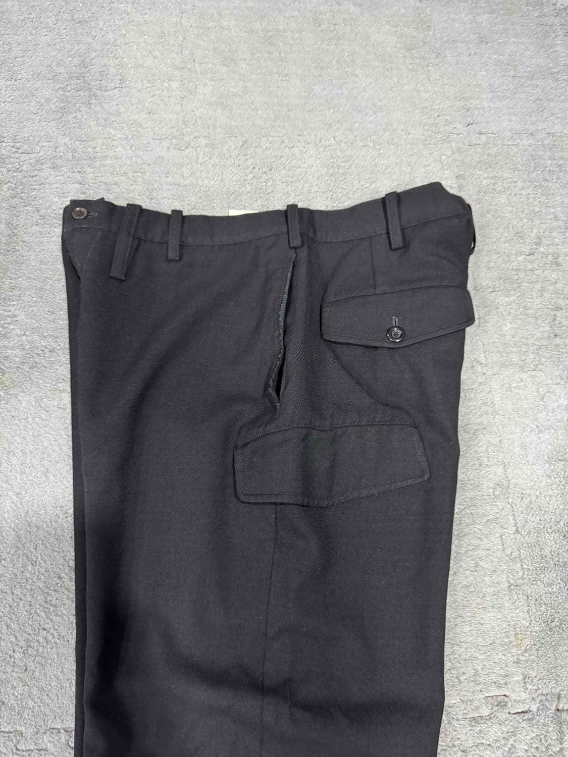 요지야마모토 크롭 울 팬츠 상품이미지4