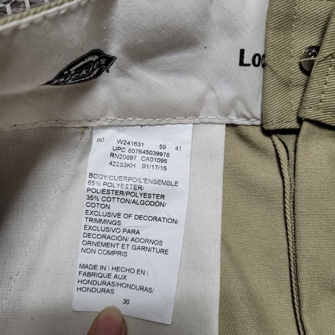 30in 디키즈 반바지 상품이미지6