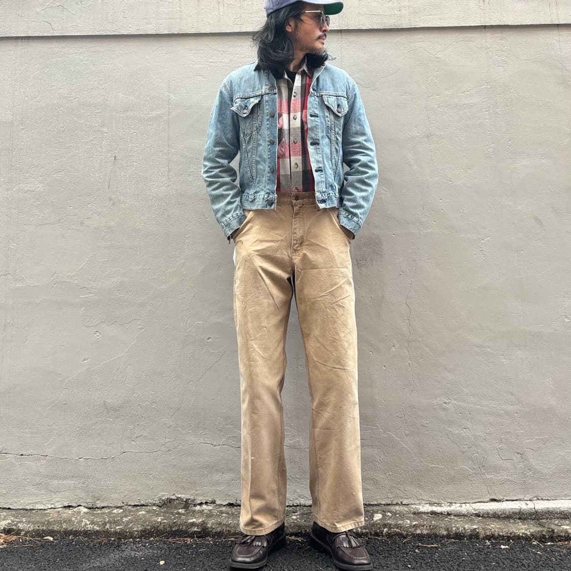 90~00년대 일본 리바이스 557 빅e 트러커 자켓 상품이미지8