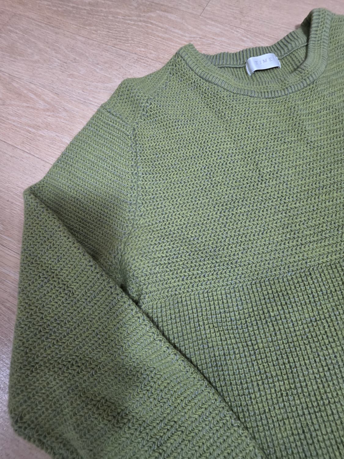 타임옴므 라운드넥 니트 95 상품이미지3